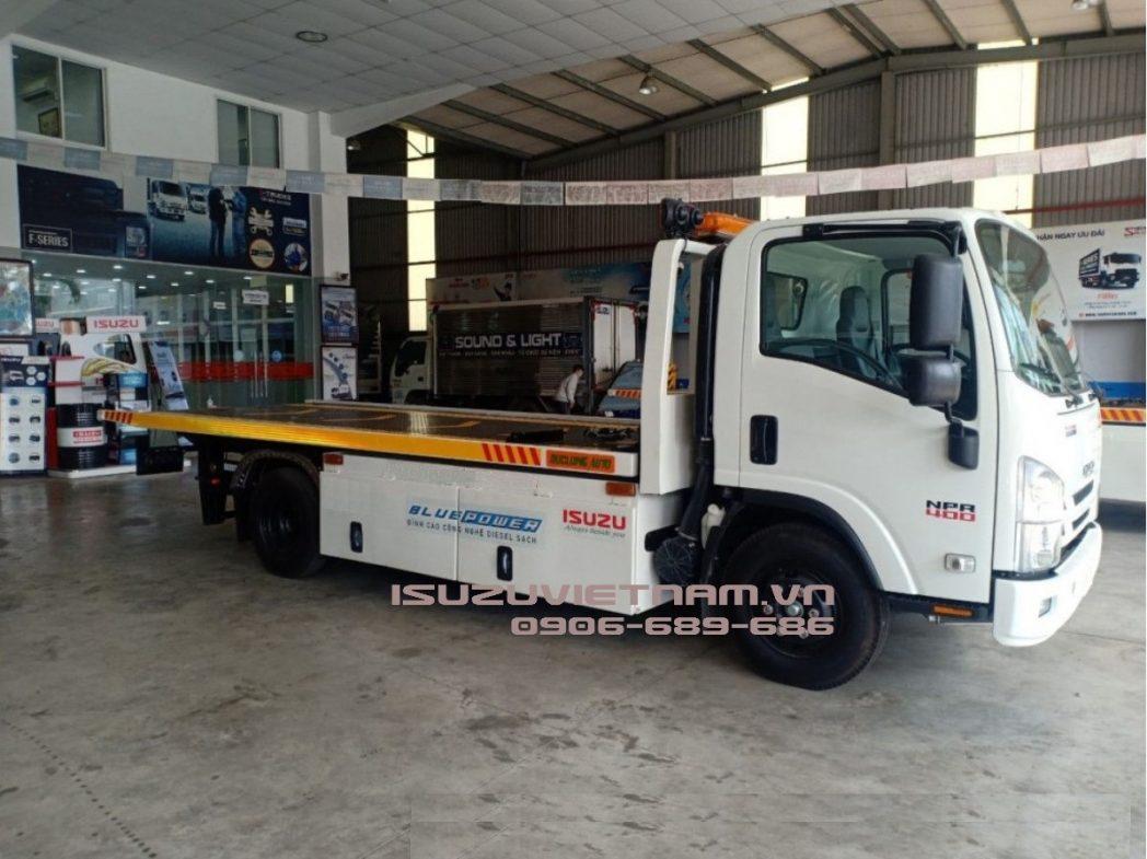 XE CHỞ XE Ô TÔ 2.3 TẤN ISUZU NPR85KE4