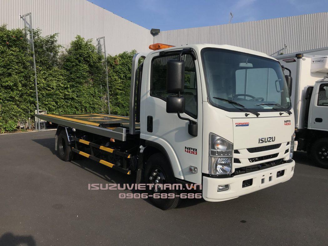 XE CHỞ XE Ô TÔ 2.45 TẤN ISUZU NPR85KE4