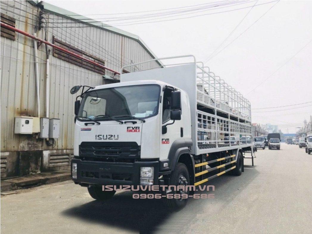 XE CHỞ XE MÁY 5.7 TẤN ISUZU FVR34UE4