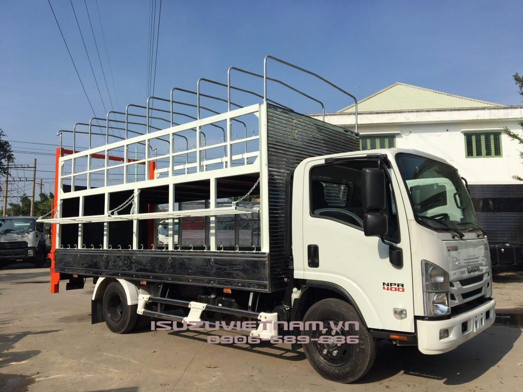 XE CHỞ XE MÁY 3.49 TẤN ISUZU NPR85KE4