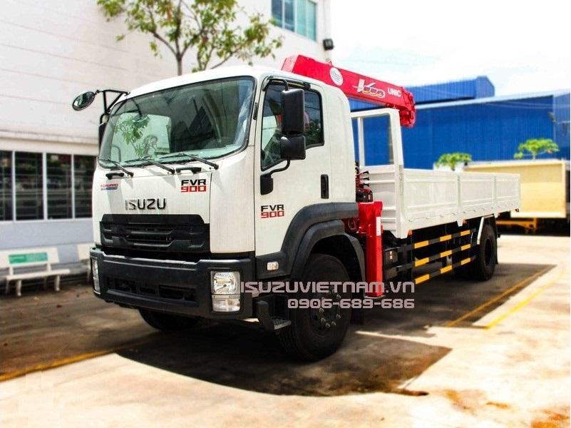 XE TẢI CẨU 6.25 TẤN ISUZU FVR34QE4 GẮN CẨU UNIC URV635